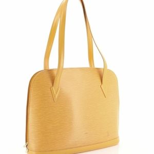 Louis Vuitton Lussac Handbag Epi Leather